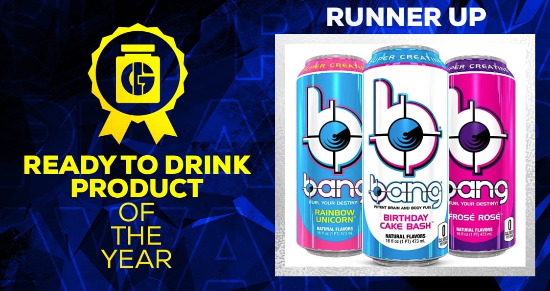 Generation Iron Supplement Awards 2021 Bang Energy