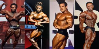 Arnold Classic 2021 Classic Physique bodybuilders