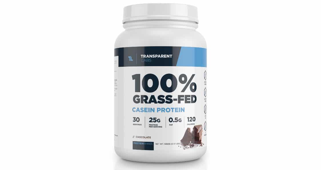 Transparent Labs ProteinSeries 100% Grass-Fed Casein 