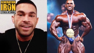Derek Lunsford Olympia 2021 bodybuilder