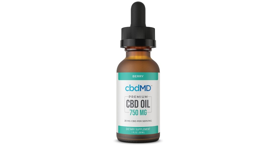 cbdMD 750mg Berry Tincture