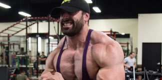 Bradley Martyn's chest workout with N3on