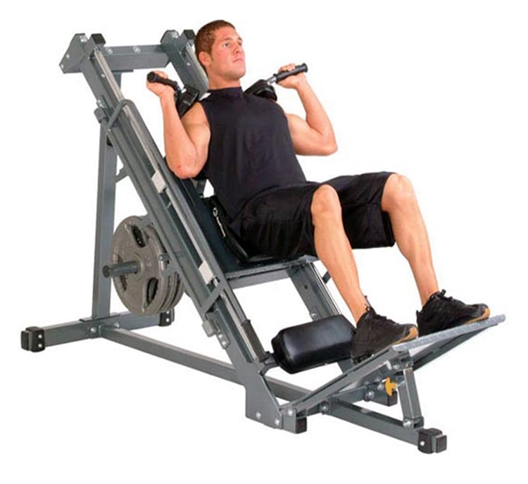 Quads Gym - Quads has a new back machine!!! Extreme Row