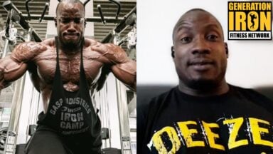 Robert Timms bodybuilder training afghanistan