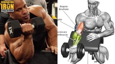 Victor Martinez Bicep Workout bodybuilding
