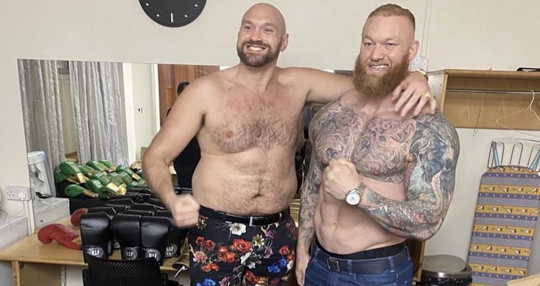 Hafthor bjornsson Tyson fury