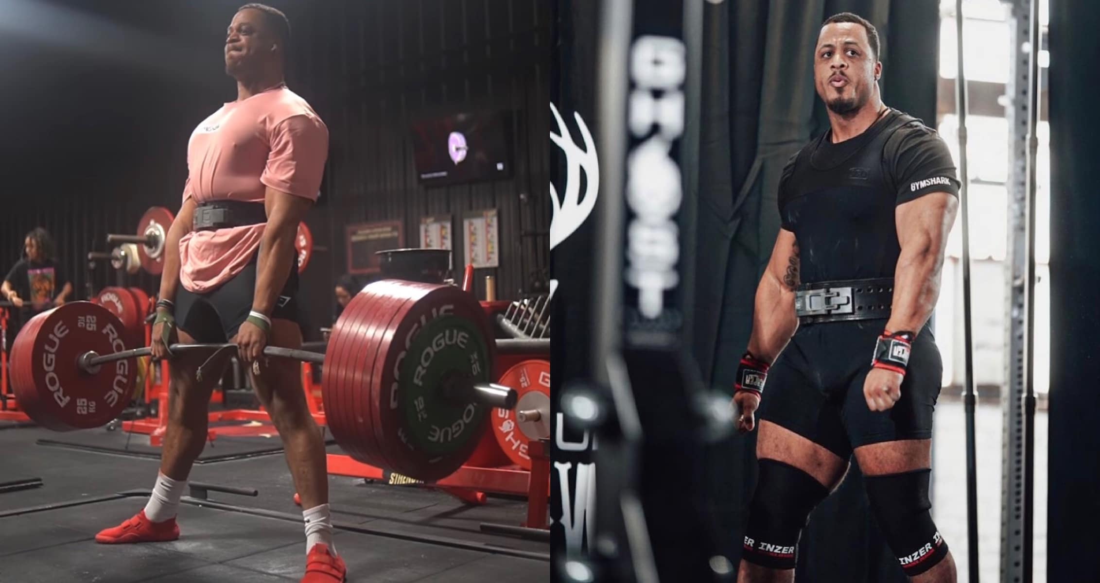 Jamal Browner Crushes 390kg Deadlift For A Double During Training Session