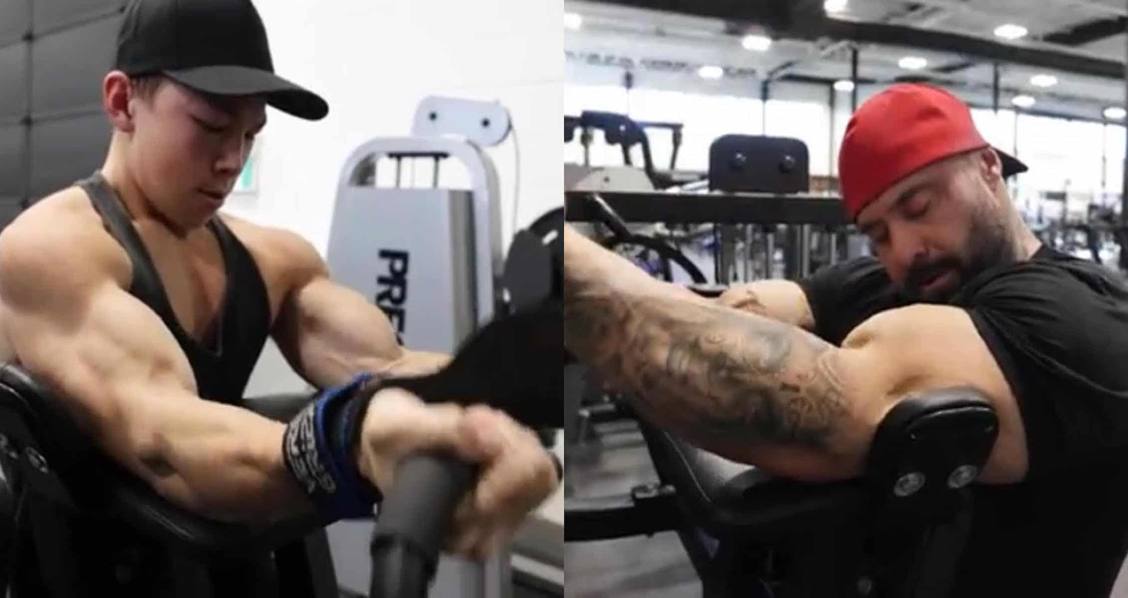 Tristyn Lee Joined Frank Mcgrath For A Massive Arm Workout