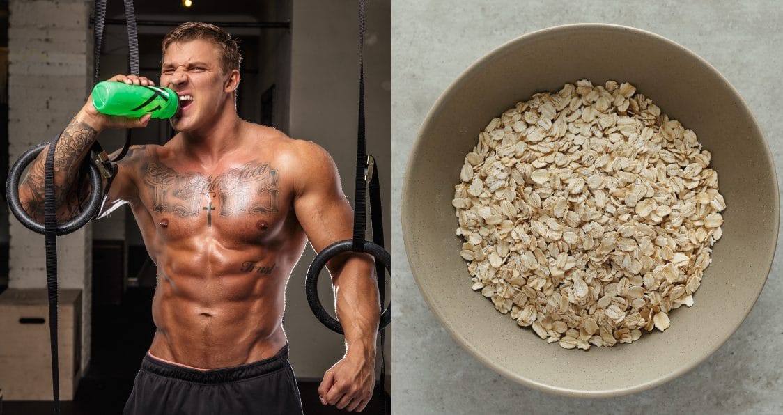 whey protein and oats
