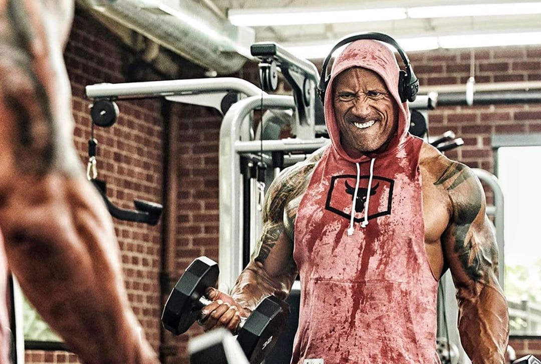 The rock online workout