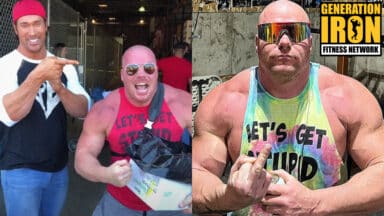 Huck Finn Mike O'Hearn bodybuilding