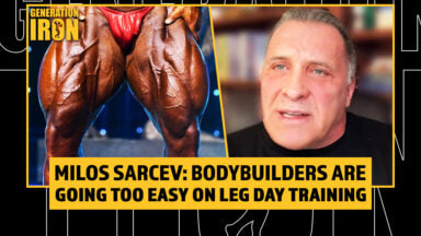 Milos Sarcev bodybuilding legs