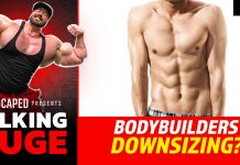 Talking Huge Craig Golias bodybuilding downsizing