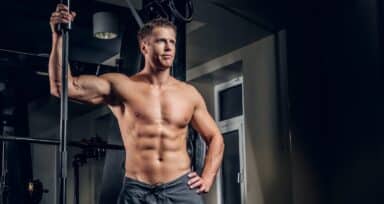 seated barbell press