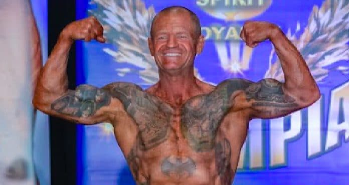 Ken Ross loves tattoos and natural bodybuilding