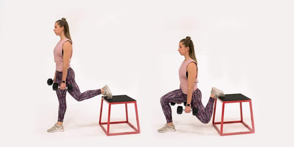 Split Squat workout for women