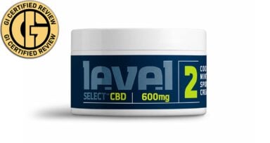 Level Select CBD Level 2 Sports Cream