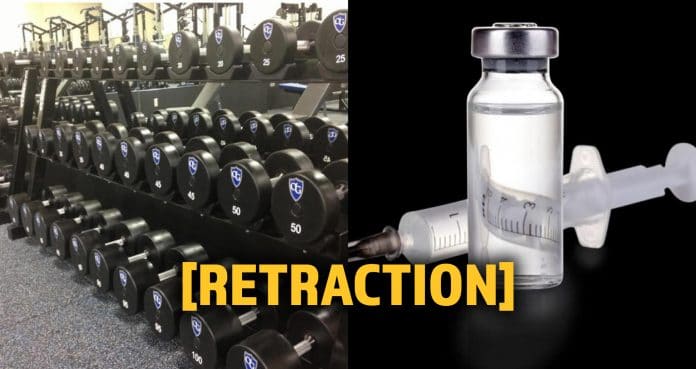 bodybuilding steroids drug bust retraction