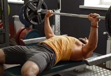 bench press elbow position