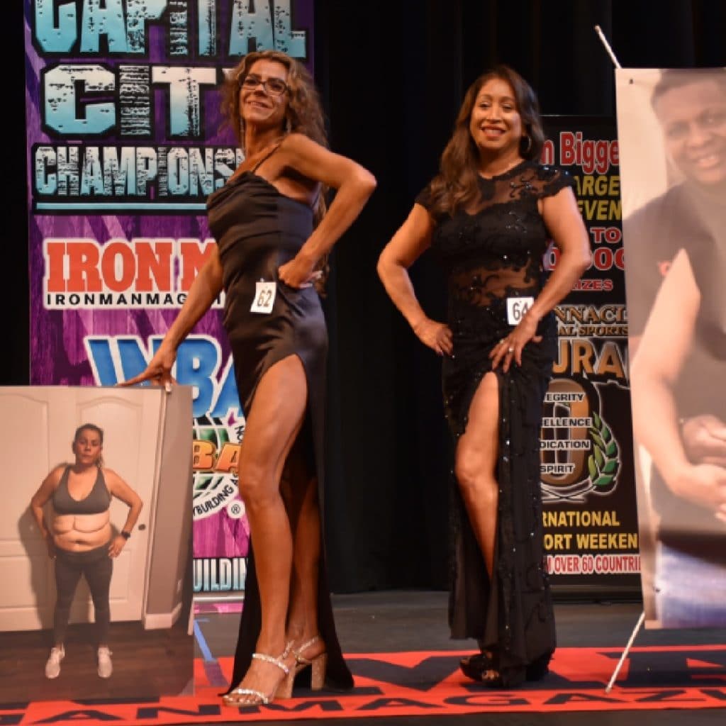 BodyQuest INBA Capital City Championships - Julie Romero shares 61 pounds weight loss journey