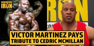 Victor Martinez Cedric McMillan bodybuilding tribute