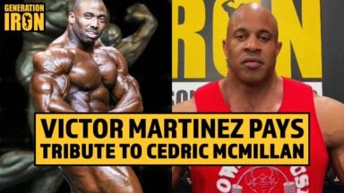 Victor Martinez Cedric McMillan bodybuilding tribute