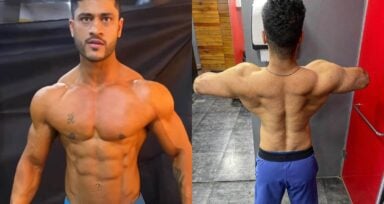 Aryan Pasha bodybuilding