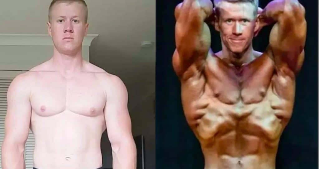 Caleb Attwater natural bodybuilding transformation