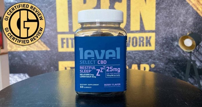 Level Select CBD Restful Sleep Gummies