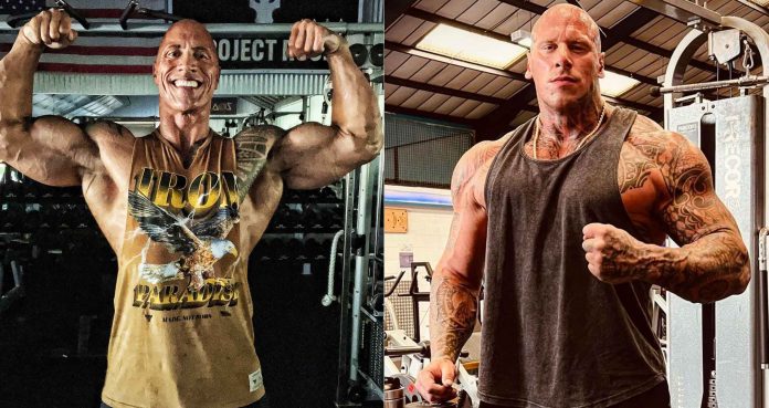 Martyn Ford The Rock steroids
