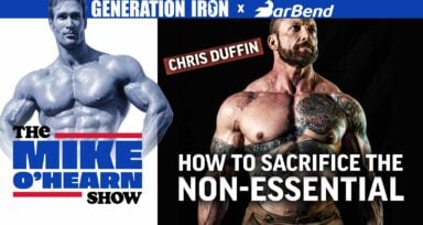Mike O'Hearn Show Chris Duffin powerlifter