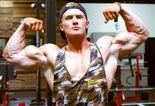 Zac Aynsley arm workout and cable tricep extension
