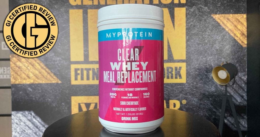 MyProtein Clear Whey Meal Replacement