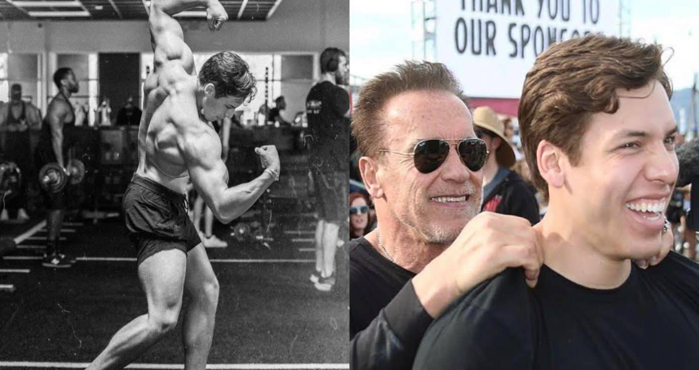 Joseph Baena Hits Bodybuilding Poses Made Famous By His Father, Arnold