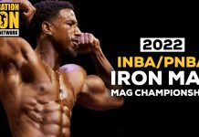 Iron Man Magazine Championships 2022 natural bodybuilding