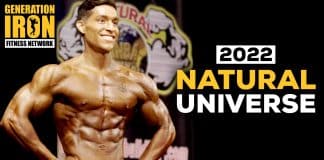 2022 Natural Universe bodybuilding