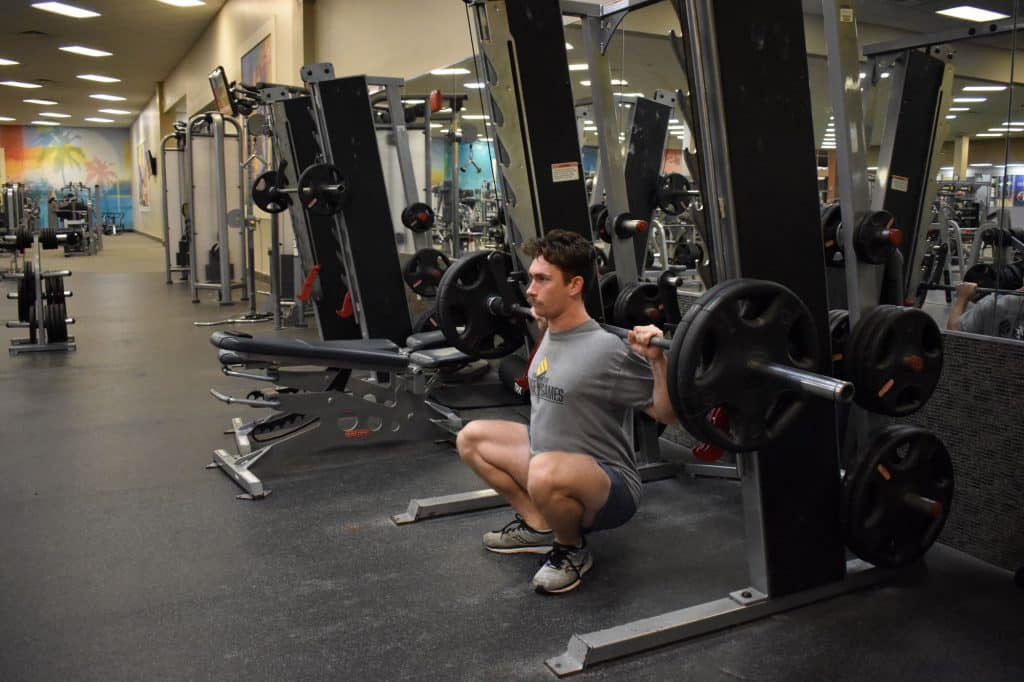 Smith Machine Squats Cbum