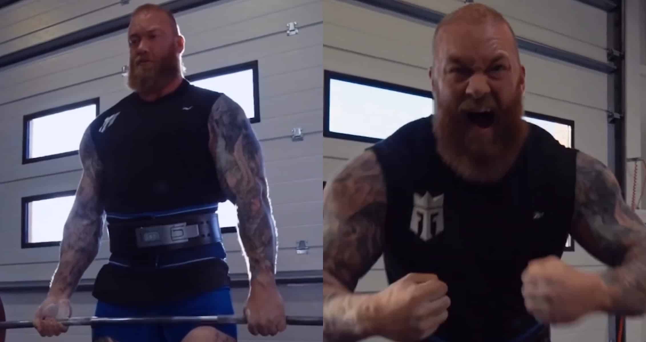 Hafthor Bjornsson to Return to Competitive Powerlifting in December