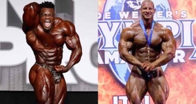 Blessing Awodibu Michal Krizo bodybuilding