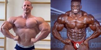Blessing Awodibu vs Michal Krizo bodybuilding