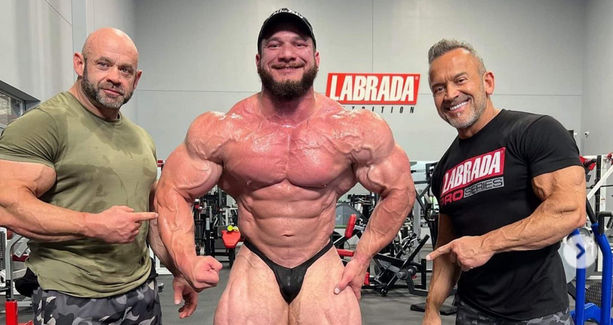 Robin Labrada Hunter Labrada Shares Update Wth Branch Warren and Lee Labrada