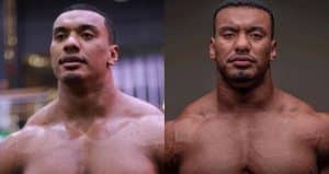 Larry Wheels face before after steroids