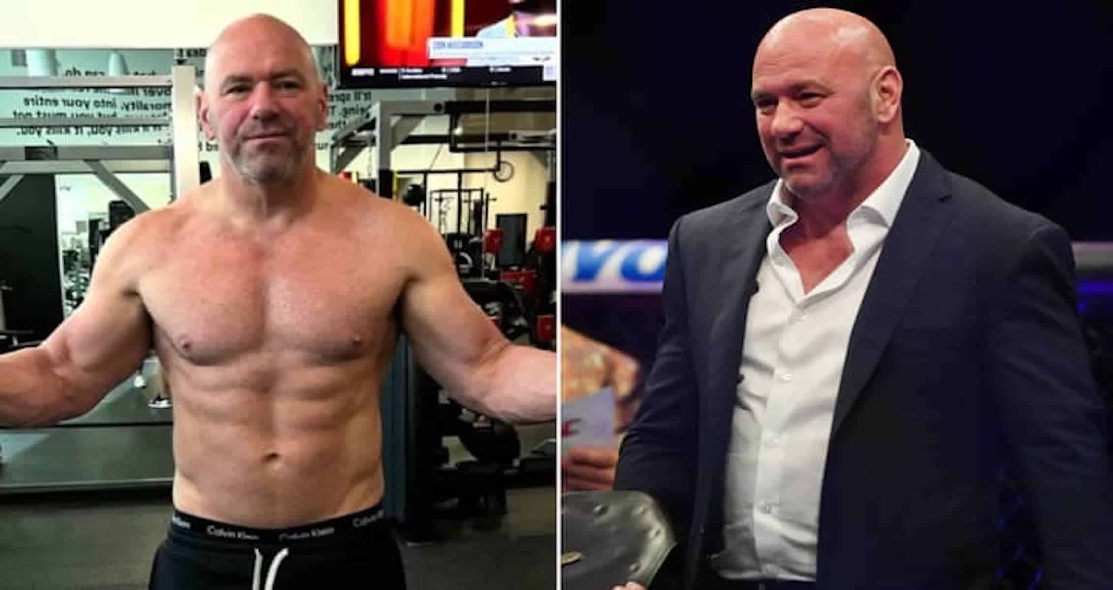 Dana White viraliza ao mostrar 'antes e depois' de transformação