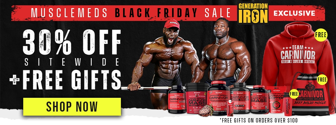 MuscleMeds Black Friday Sale