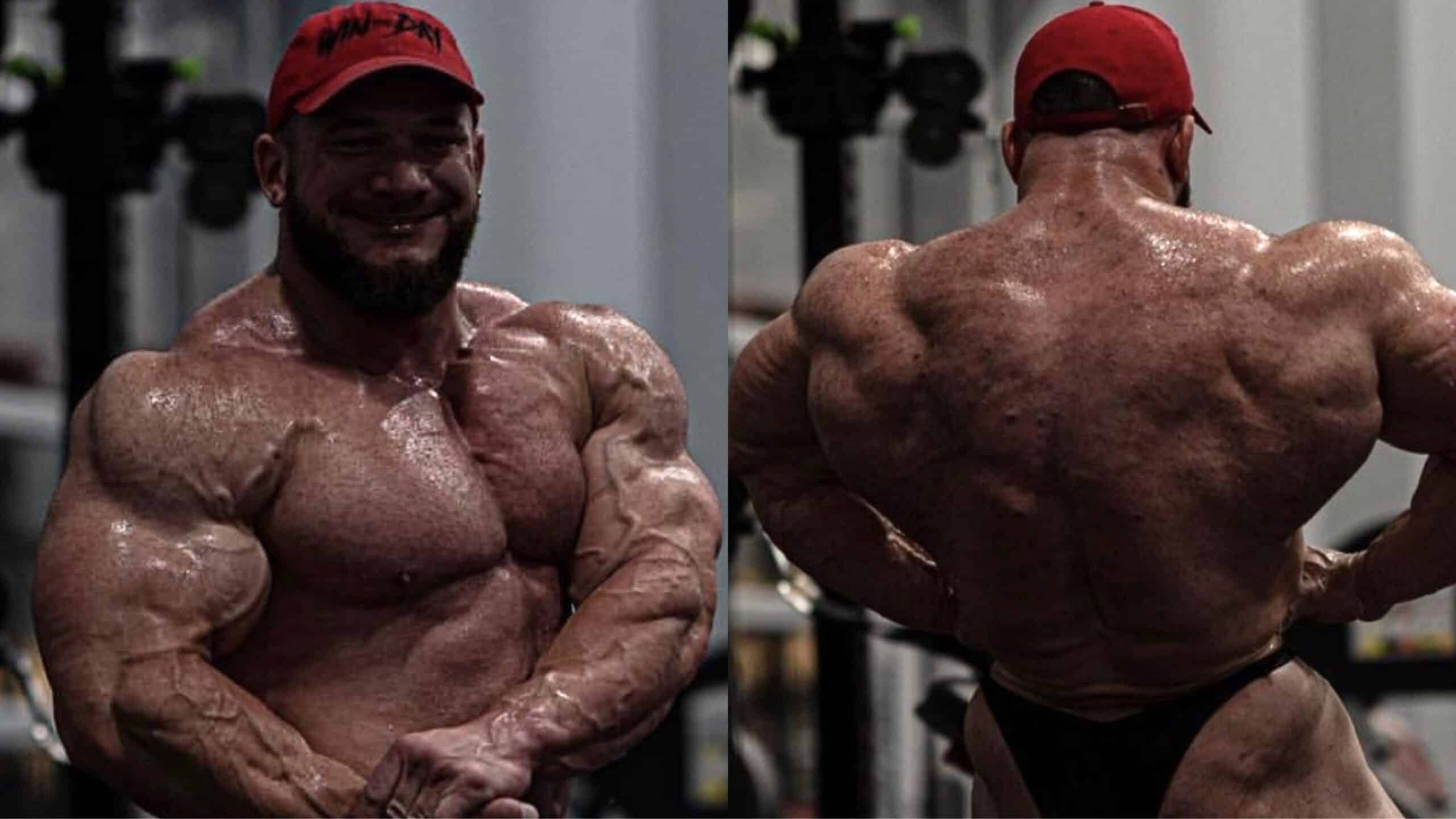 Hunter Labrada Looks Incredibly Shredded in Posing Training