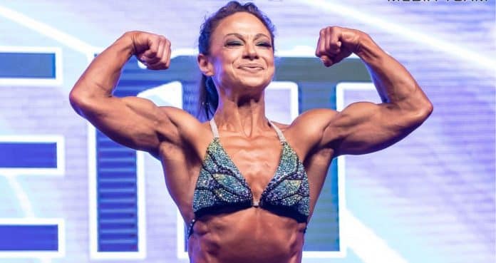 Claire Guirguis Natural Olympia preparation