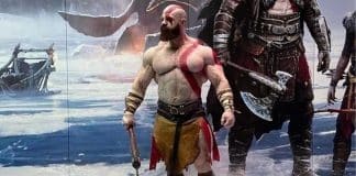 James Hollingshead cosplays Kratos