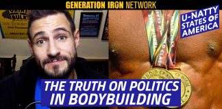 U-Natty States Of America politics in bodybuilding Brandon Lirio