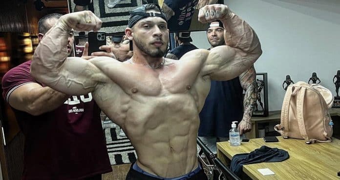 Nick Walker Tackle a High-Volume Chest and Biceps Workout as 2022