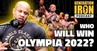 2022 Mr. Olympia Predictions Victor Martinez Generation Iron Podcast
